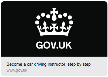 gov Become a car driving instructor: step by step